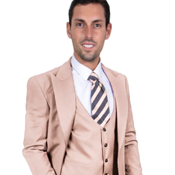 Tan Suits For Wedding - Tan Groomsmen Suits - Tan Tuxedo